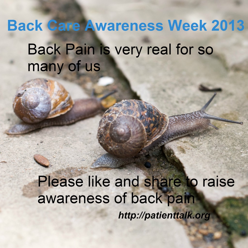 Back Care Awareness Week 