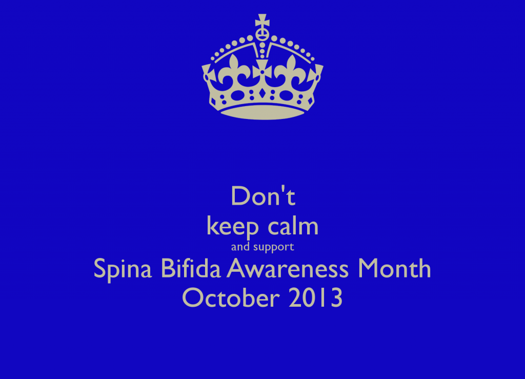 Spina bifida awareness month 2013