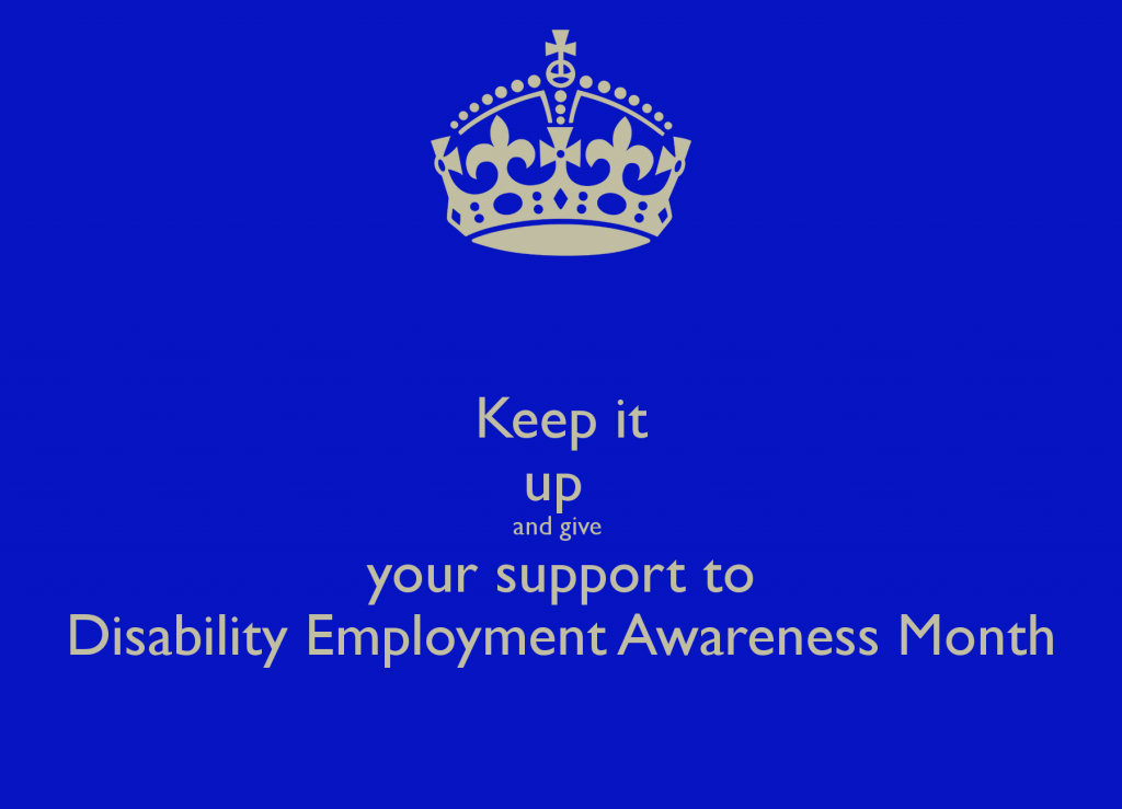 Disability Employment Awareness Month