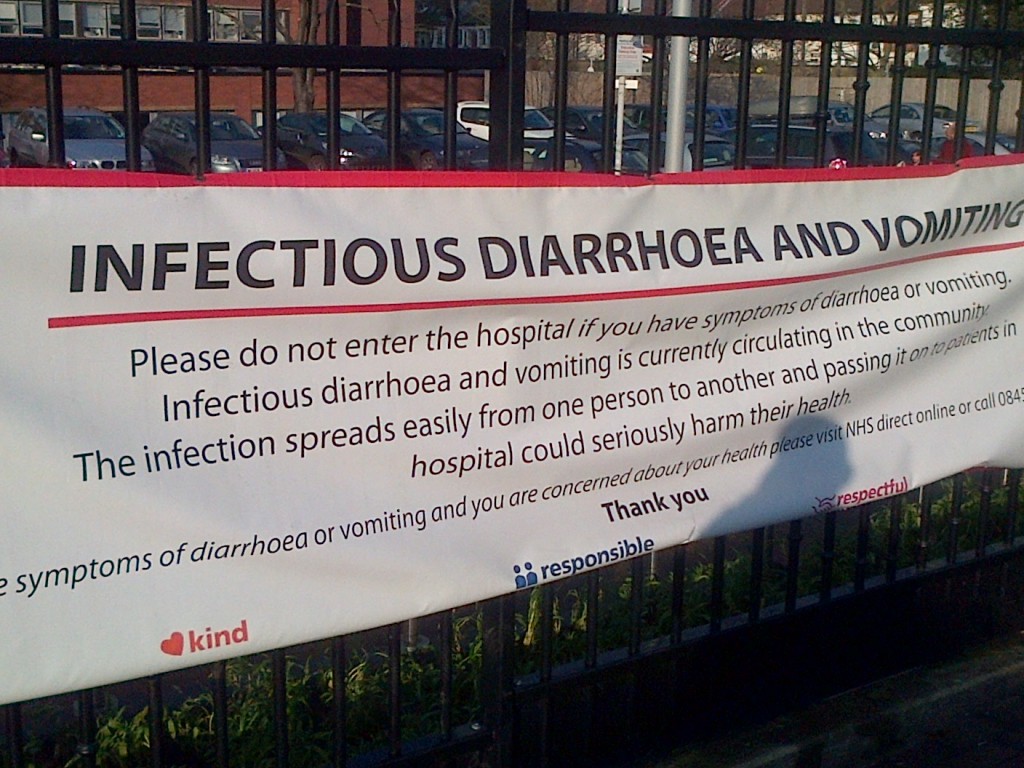Infectious diarrhoea and vomiting