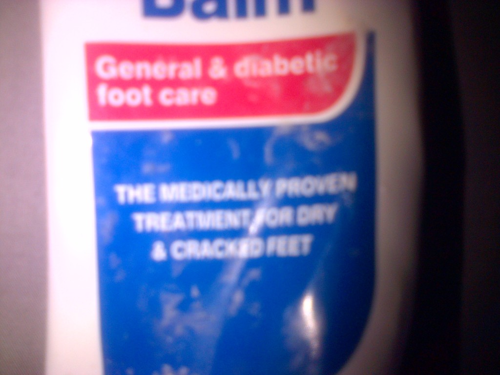 Diabetic foot cream