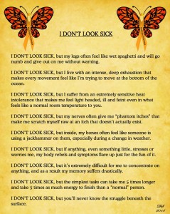 I don't look sick by Donnee Spencer