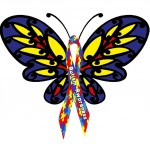 Autism Awareness Butterfly