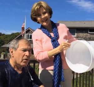 President Bush and the Ice Bucket Challenge