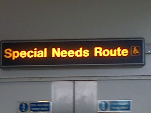 Special Needs Route