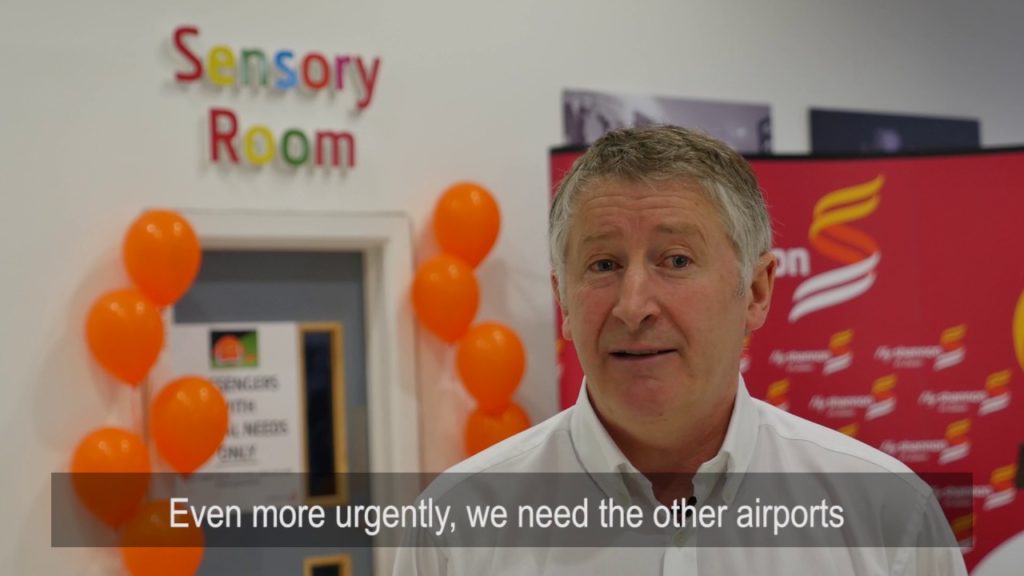 Europe's first airport sensory room at Shannon Airport
