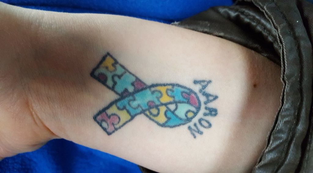 Autism Tattoo from  Claire