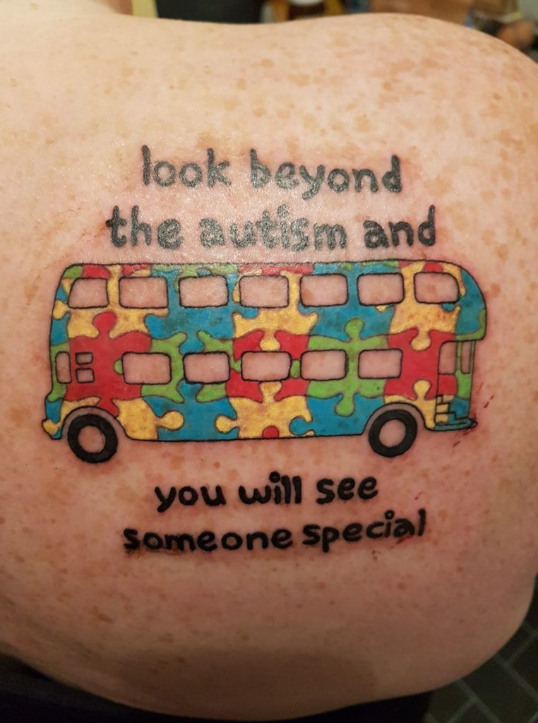 Autism Tattoo from Laure Letitia