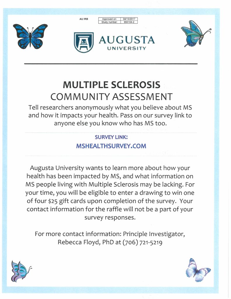 MS Health Survey Flyer