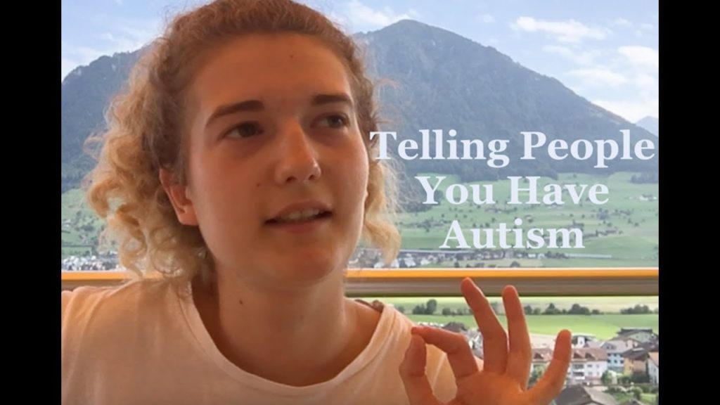 Telling People You Have Autism